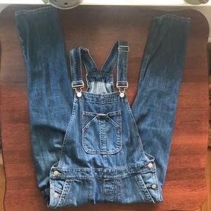 Gap denim overalls